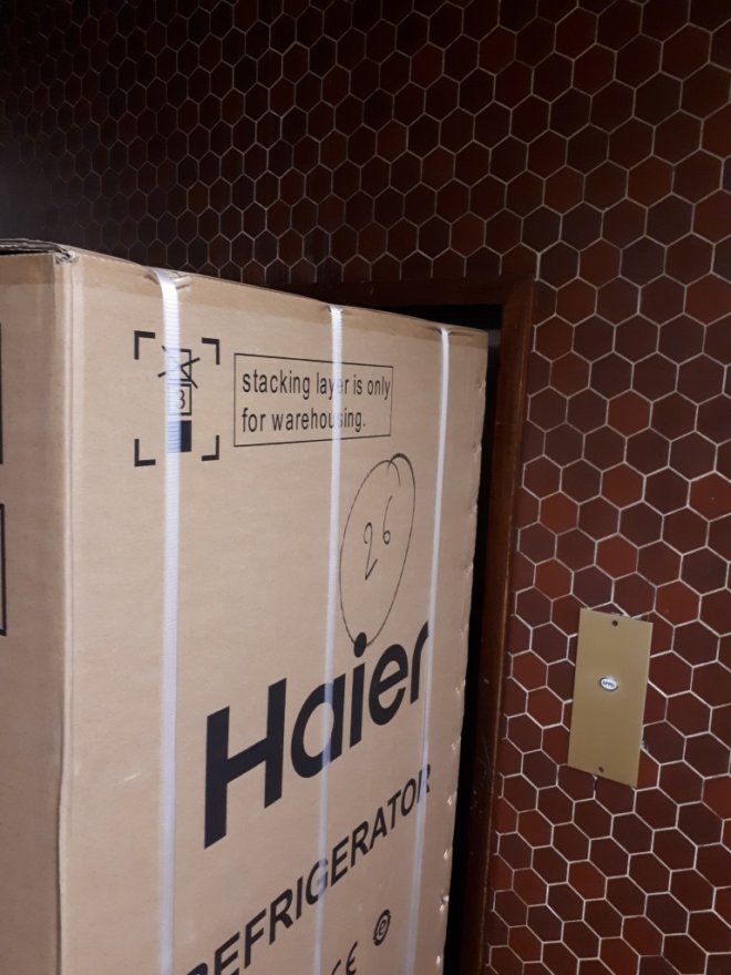 Le frigo et l'ascenceur