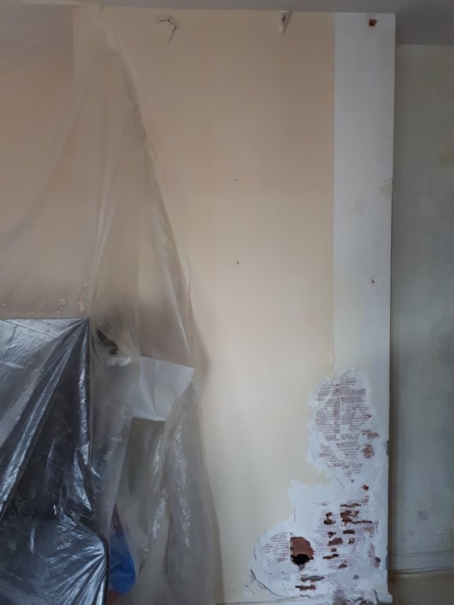 Création de la future porte