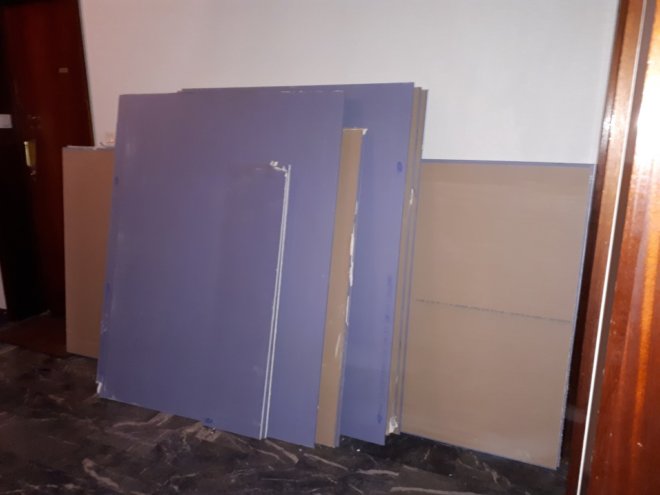 Transport des plaques de placo (triche)