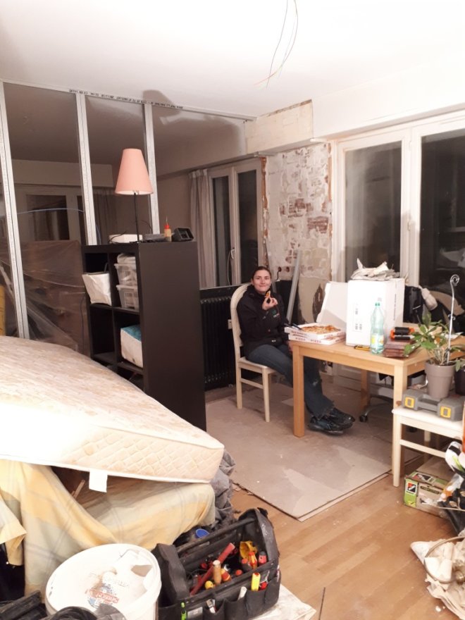 Pause dej à la cantine